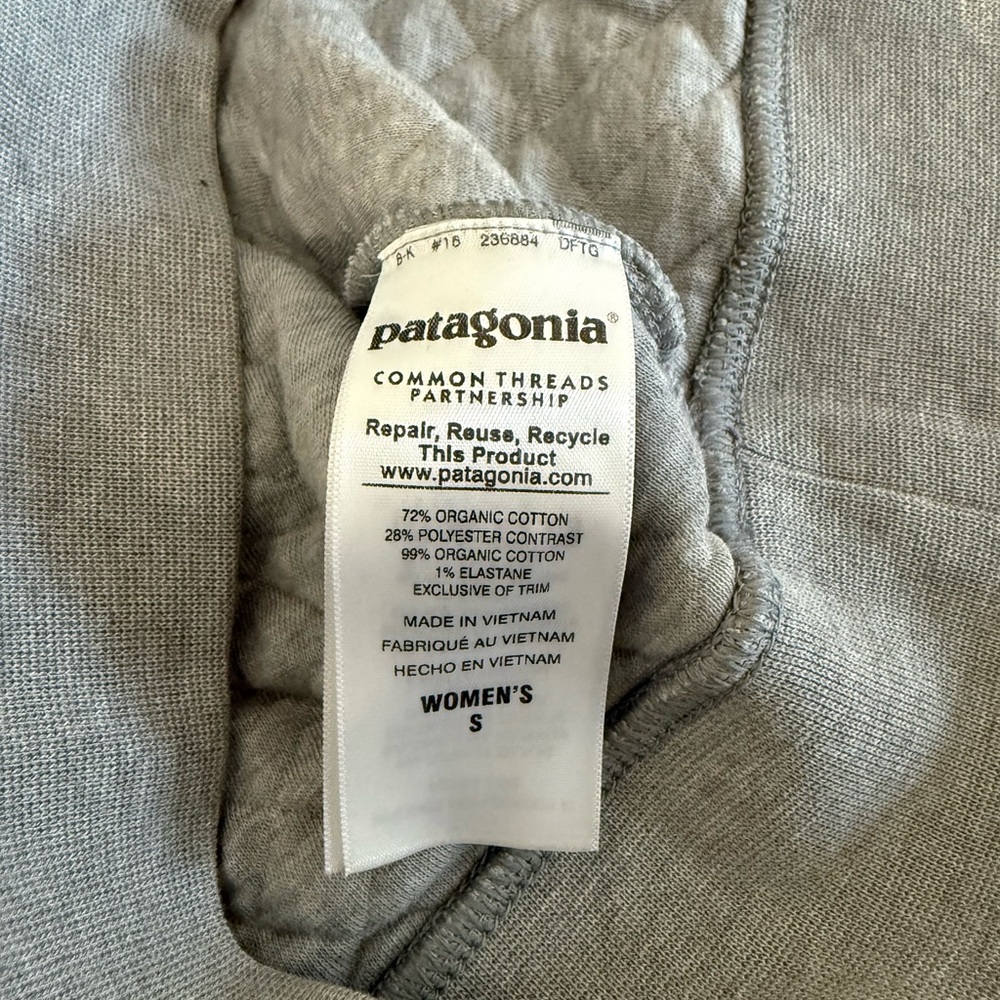 Women's Organic Cotton Quilt Snap-T® Pullover - Picture 5 of 5